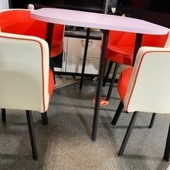 ダイニングテーブル　椅子4脚セット