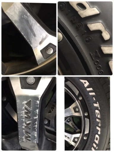 BF Goodrich 三菱デリカD5 4本ホイール付 | vaisand.com