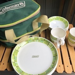Coleman メラミンテーブルウェアセット コールマン 食器 