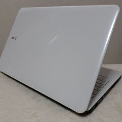 取引中です】NEC LaVie 綺麗なホワイト SSD搭載 15インチ Wi-Fi マルチ 