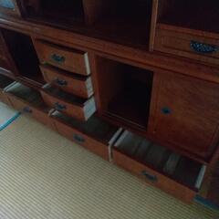 商談中にて購入できません。大型！茶棚 茶箪笥