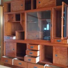 商談中にて購入できません。大型！茶棚 茶箪笥