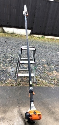 スチール 高枝カッターHT101 中古 作動品 引き取り限定 【公式通販】