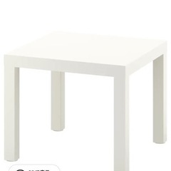 IKEA 白のテーブルと子供用チェアのセット