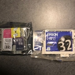 【ネット決済】EPSON インクICM32 マゼンタ、ブラック