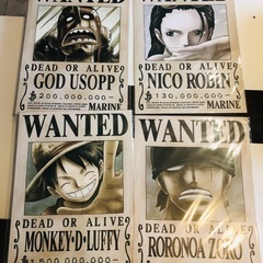 中古ワンピース 手配書が無料 格安で買える ジモティー