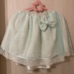 【LIZ LISA】リボン付きチュールスカート