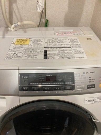 値下げ中、Panasonic NA-VD120L-W 洗濯機 ドラム式-