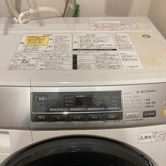 【値下げ⁑3/5まで取引可】Panasonic NA-VD120L-W  ドラム式洗濯乾燥機