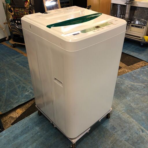 $　【高年式】【動作確認済】2020年　YAMADA　SELECT　全自動電気洗濯機　4.5kg　ホワイト　ステンレス槽で黒カビに強い　風乾燥1.5kg　YWM-T45G1　給水・排水ホース付き