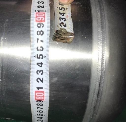 日野トラック 純正 エアタンク アルミ