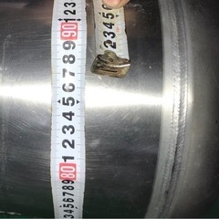 日野トラック　純正　エアタンク  アルミ