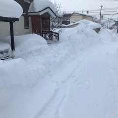 雪かきお願い　5,000円！