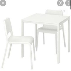 ikea イケア机　椅子　テーブル　26日まで 千歳烏山