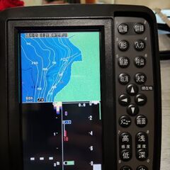 新品なみのホンデックス魚探です。