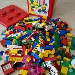 LEGOブロック☆赤いバケツ