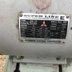 イワタ minicon エアーコンプレッサー TP-221C 200V IWATA 三菱モータ