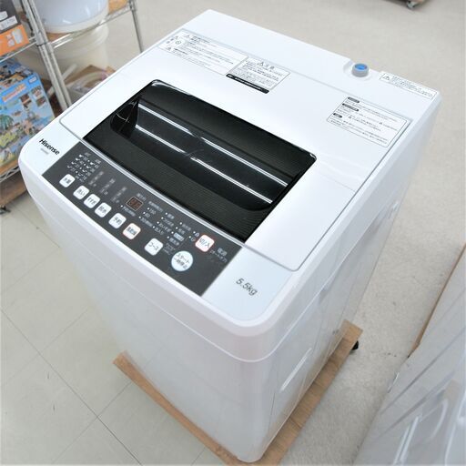 USED　ハイセンス　5.5kg　洗濯機　HW-E5502