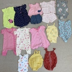 [値下げ] 乳児用夏服 (0-3ヶ月、女の子) 11着セット