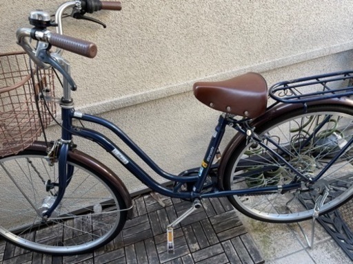 2年乗りました！　6段変速付き　丸石ブランド軽快車 2年乗りました！ 6段変速付き 丸石ブランド軽快車