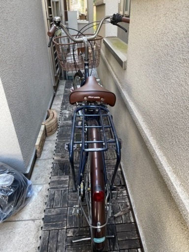 2年乗りました！ 6段変速付き 丸石ブランド軽快車