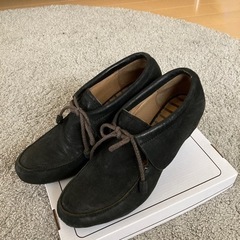 【ネット決済】CAVA CAVA 牛革　ウェッジソールの靴　24.5