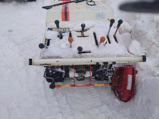 中型除雪機ご購入ありがとうございました。