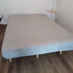 ほぼ新品】journal standard Furniture：ダブルベッド