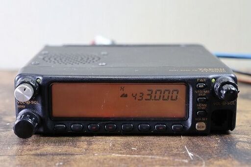 【苫小牧バナナ】現状品 YAESU FT-8000H 144/430MHz デュアルバンド FMトランシーバ 通電確認のみ ヤエス 現品限り