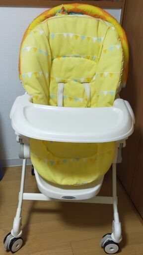 ハイローチェア、ベビーカー、レインカバーのセット