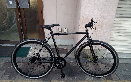 700cピストバイク シングルスピード/ブラック