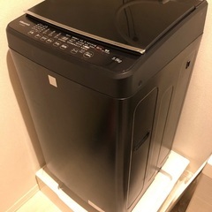 無料　ブラック　洗濯機　Hisense
