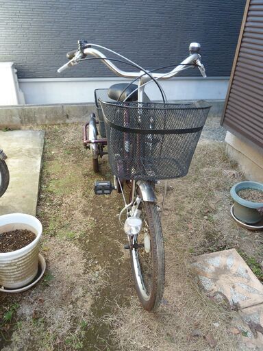 取引中　ノ－パンク三輪自転車　20インチ　MIGUMOMG-TRW20NE