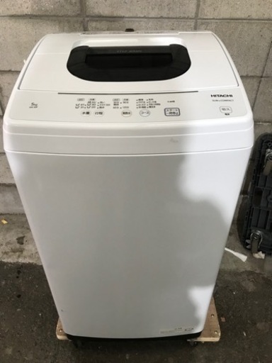 取引場所　南観音　V 2202-387  HITACHI/日立　NW-50F形　日立全自動電気洗濯機　2021年製