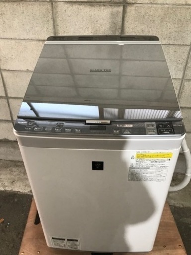 取引場所　南観音　K  2202-388  SHARP/シャープ　ES-PX10A-S   電気洗濯乾燥機