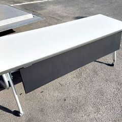 中古 オフィス用 机 テーブル 折りたたみ 179.5㎝ ①
