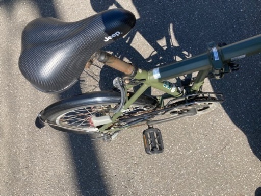 【取引完了】20インチ　Jeep折り畳み自転車