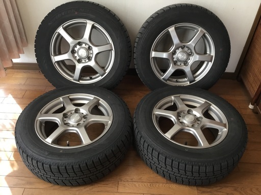 スタッドレスタイヤ195/65R15 AUTOBACSノーストレックN3i アルミ