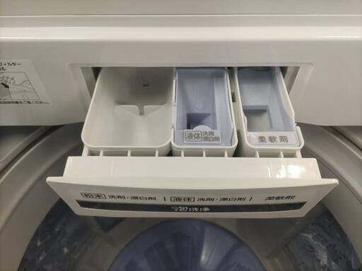 J025 ☆6ヶ月保証☆8K洗濯機☆Panasonic NA-FA80H2 2016年製