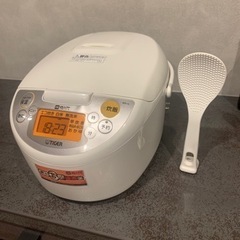 【あげます】炊飯器　タイガーIH炊飯ジャー　JKD-V100