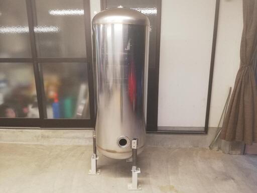 ステンレスタンク　370L　焼却炉　雨水タンク　燻製器などに
