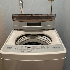 AQUA AQW-S50HBK 洗濯機　２年間使用　美品