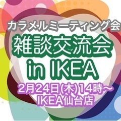 ⭐️2月24日(木)14時〜雑談交流会in IKEA開催
