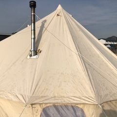 値下げ！コットンベルテント6m  グランドシート付き