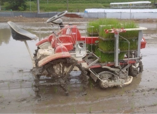 【決まりました】　みのる田植え機