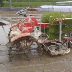 【決まりました】　みのる田植え機