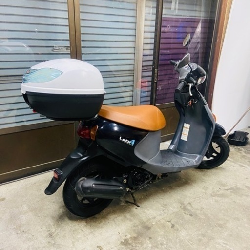 配送可能！　スズキ　レッツ4 新品多数！　リアボックス付き 配送可能！ スズキ レッツ4 新品多数！ リアボックス付き