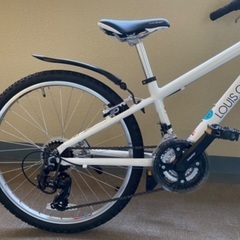 【取引完了】ルイガノ　クロスバイク24インチ（洗車済み）