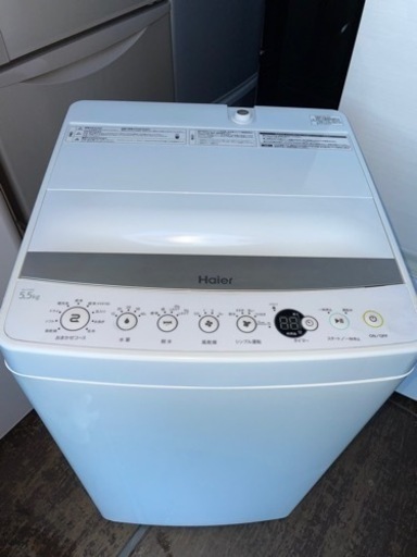 No.1327 ハイアール　5.5kg洗濯機　2017年製　