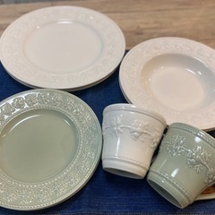 WEDGWOOD お皿&カップセット